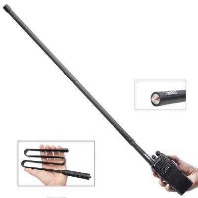 China ABBREE MX Connector Antenna 72CM Tactical Dual Band VHF UHF For Motorola GP68, GP88, GP88S, GP328 Ham Radio AR-152MX-F72 for sale