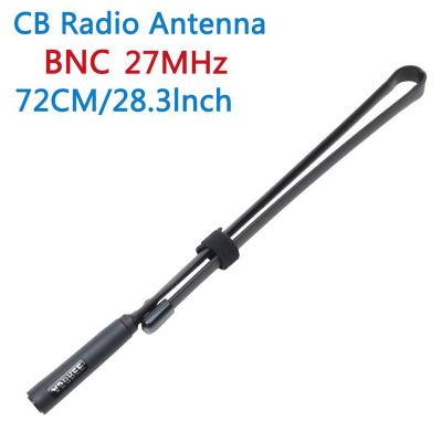 China Handheld CB Radios: Cobra ABBREE 72cm/28.3In BNC Connector Antenna For Indoor CB Radio Uniden Anytone Tactical Foldable 27mhz Antenna Portable for sale