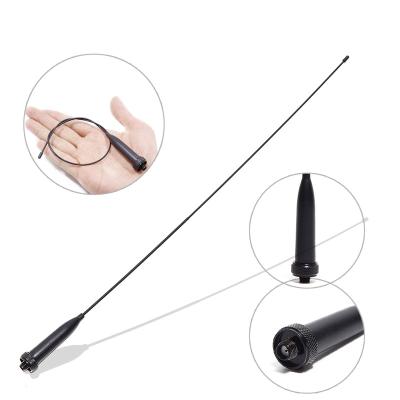 China ABBREE AR-776 144 Titanium Dual Band SMA-Female Lightweight Flexible 430MHz Antenna / For Baofeng UV-5R UV-XR AR-776 Waterproof Walkie Talkie for sale