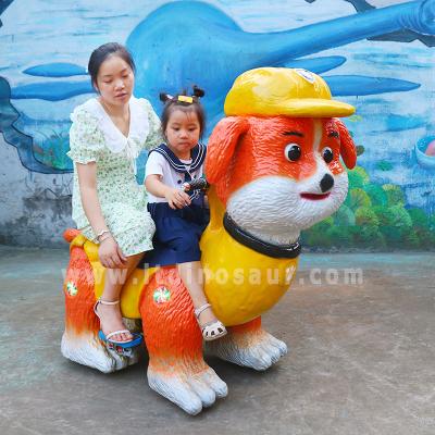 China Silicone Fair ground colorful kids indoor vivid electric animal ride on toy electric for mall sale new 2023 for sale