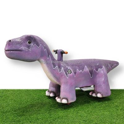 China Silicone Epark amusement park machine dino rider coin operated remote control for rent for sale