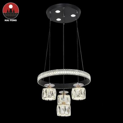 China Modern Minimalism European Style Living Room Chandelier Black White Led Pendent Lamp for sale