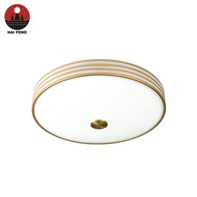 China Nordic Gold Graphite Iron Kitchen Base Ceiling Lights Minimalism Style Gold Mounted Outdoor Ceiling Lights for sale