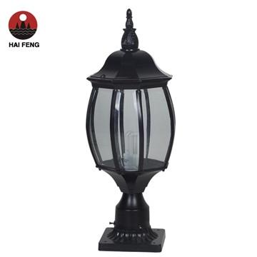 China Factory Wholesale Best Price 490x500x260mm Garden Direct Sale E27 Energy Saving Black Wall Lamp For Outdoor Decorative for sale