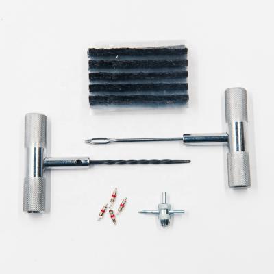 China High Quality Steel Tubeless Tire Puncture Resistant Flat Repair Tools Kit For Car Motorcycle for sale