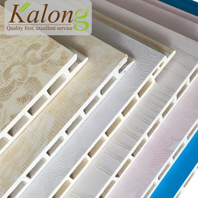 China No Toxic Release Interior Decorative Waterproof 3D Sandwich Fiber wpc Wall Panels Bamboo Wood for sale