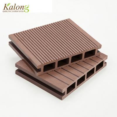 China Home And Garden WPC Decking Decoration Eco - Friendly Engineered Outdoor Flooring for sale