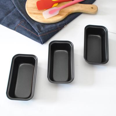 China Viable Carbon Steel Bread Pan Pastry Toast Baking Tray Biscuit Cake Mold Bread Toast Box Bakeware for sale