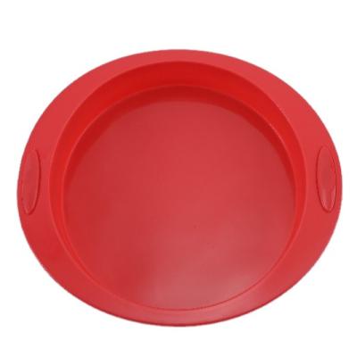 China Factory Direct Sales Sustainable Goods Red Round Cake Baking Mold for sale