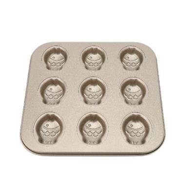 China Viable Professional Bakeware Manufacturing Cartoon Variety Of Shapes Nine Holes for sale