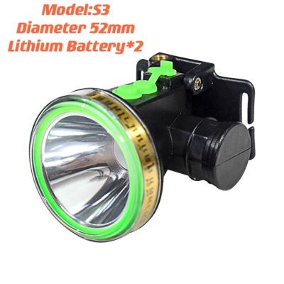 China Super Bright Scuba Diving USB Rechargeable Headlamp Waterproof 3 Modes Torch Light Camping Increasing For LED Diving Headlight for sale