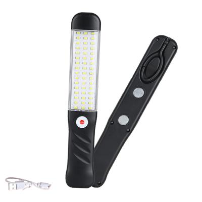 China LED Emergency Camping Flashlight 80LEDs 40W Portable Safety Hanging Cordless Flexible Handheld Magnetic Car Work Inspection Lamp for sale