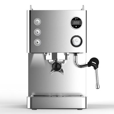 China Hotel Espresso Coffee 15bar Coffee Maker Italian Cappuccino Espresso Coffee With Milk CRM3007G for sale