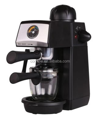 China Electric household espresso coffee machine/express coffee maker with 4 cups 5bar drip coffee maker CRM2002 for sale