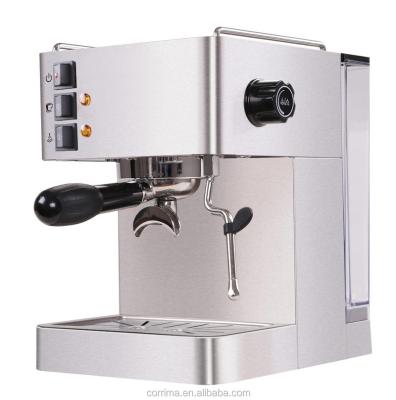 China Professional Semi-automatic 15 Bar Stainless Steel Espresso Coffee Machine for sale