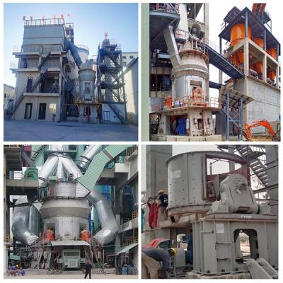 Cina Raw Material Vertical Limestone Powder Grinding Mill 2022 HVM Series in vendita