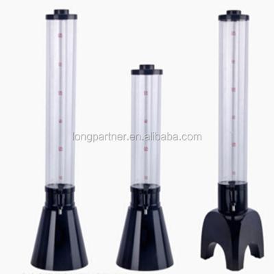 China Sustainable Portable 3L Ice Tube Beer Dispenser , Tower Wine Dispenser for sale