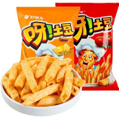 China Wholesale High Quality Natural Multi-flavored Exotic Snacks Orion Potato Crisps 70g for sale