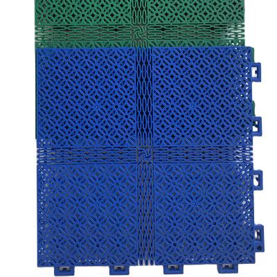 China Modern Waterproof Wear Resistant Interlocking Tiles for Playground Flooring Basketball Court Flooring for sale