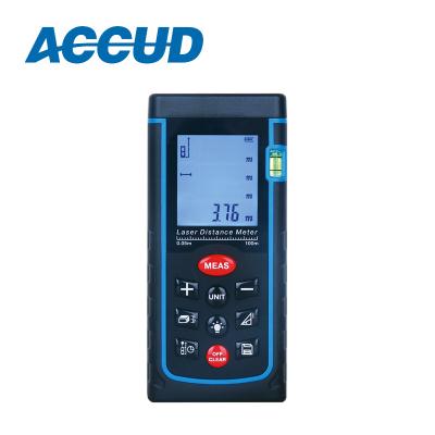 China 100m Range Laser Distance Meter Tape Hand Tool Electronic Device Build 120*54*30mm for sale