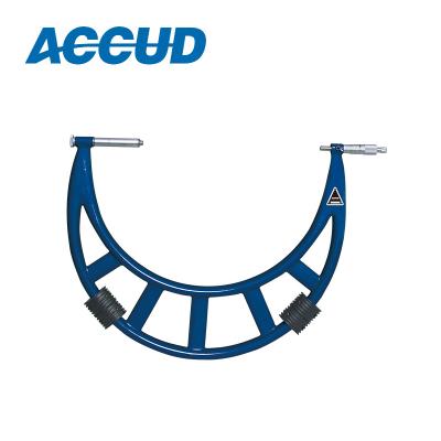 China ACCUD outside 329 series, large selection of measuring micrometer with adjustable extension anvil collars 329 for sale