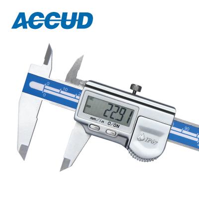 China Stainess Steel IP67 Waterproof Electronic Digital Vernier Caliper Coolant Proof Caliper With Metal Cover 150mm for sale