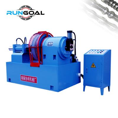 China Building Material Shops RunGoal Fully Automatic Pipe Tube Swage Machine Low Price for sale