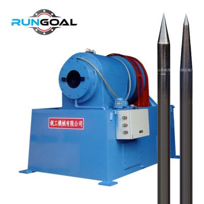 China 1 MOQ Ground Stainless Steel Pipe Tube RunGoal Screw Tapering Machine With Manufacturer Price for sale