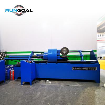 China Building Material Stores RunGoal Maker Square Metal Cone Pipe Threading Machine with 2500pcs every day for sale