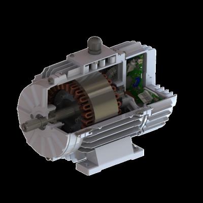 China Totally Enclosed Axial Fan EC Motor Transformer Cooling Variable Speed ​​Control IE4 IE5 Low Noise High Efficiency for sale