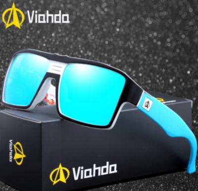 China Fashion Viahda Sunglasses Polarized Sunglasses Women Men Brand Design Frame Sun Glasses For Men Shape Classic Square UV400 Eyewear for sale