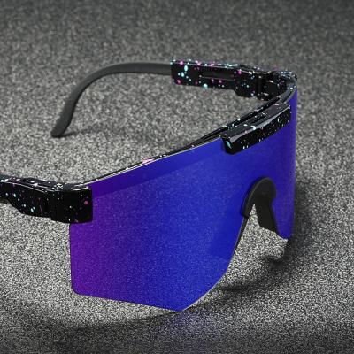 China Outdoor Riding Sports 2020 Style Pit Viper Outdoor Big Glass Cycling Sunglasses Sports UV400 Glass Windproof CE Large Mirror Sight Glass In China for sale