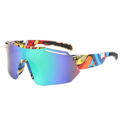 China Fashion Sunglasses 2021 Newest Sunglasses Riding Sun Glasses Men Outdoor Sports Sunglasses Cycling Eyewear WK9921 for sale