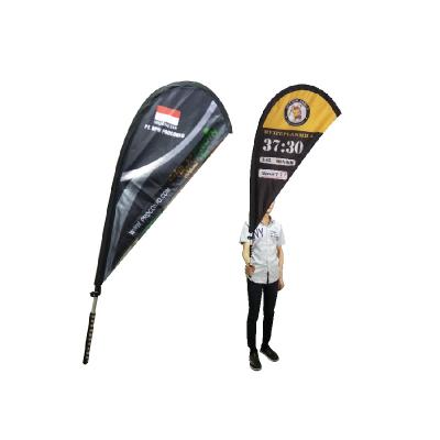 China Advertising Bicycle Safety Backpack Outdoor Promotional Flag For Sale for sale