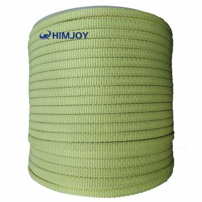 China High Temperature Resistant Anti Abrasive Aramid Roller Ropes For Tempered glass Furnaces for sale