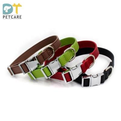 China Viable Dog Training Collar Custom Logo Adjustable Metal Buckle Rope Collar Dog Collar for sale