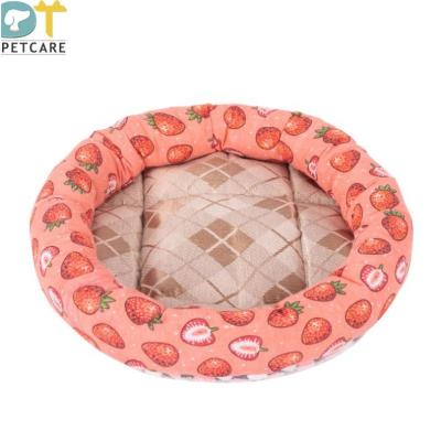 China Comfortable Breathable Wholesale Round And Breathable Four Seasons Suitable For Simple And Fresh Cat Litter for sale