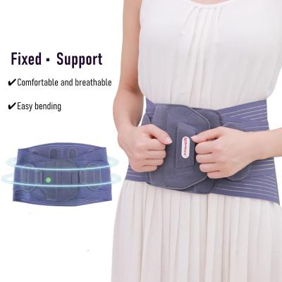 China Self heating compression Magnetic Therapy Back Waist Support Belt Lumbar Brace Massage Decompress/Pressure Band Adjustable Waist Support for sale