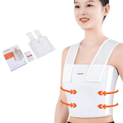 China Pressure protection Medical Rib Fixation Belt Lumbar Support Adjustable Thoracic Spine Fracture Protector Chest Elastic Rehabilitation Belt for sale