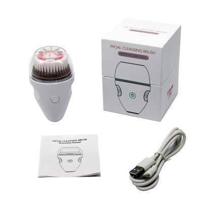 China Mini Deep Clean Pore Facial Detergent Skin Care Electric Ultrasonic Brush for sale