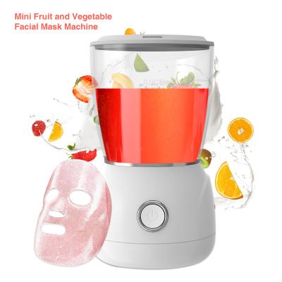 China Skin Tightening Fruit Facial Mask Machine Automatic Facial Mask Maker Machine DIY Treatment Home Use for sale