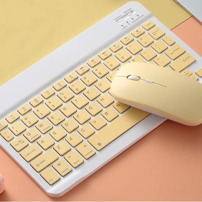 China Ultra Thin Wireless External Keyboard Mouse BT Windows Laptop Tablet Use Android for sale