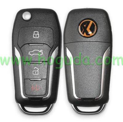 China For Xhorse XNFO01EN 4 Buttons Ford Wireless Remote Key VVDI-RH-11C for sale