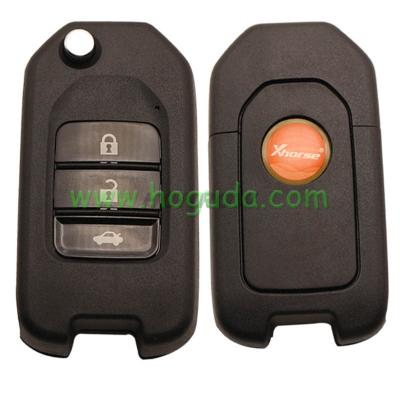 China For Honda type 3 button key wireless remote XN004 with chip for VVDI-RH-10 for sale