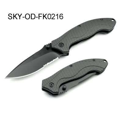 China Non-variable outdoor pocket liner lock folding knife for sale