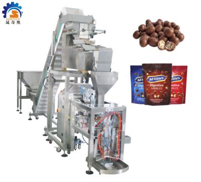 China Food Single Station Packaging Machine Doybag With ZIPPER Coffee Bean Ziplock Pouch for sale