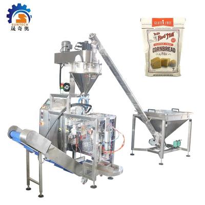 China Fully Automatic Food Doypack Suger / Power / Grain Flour / Corn Flour Premade Bag Packaging Machine for sale