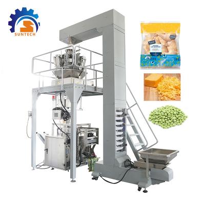 China Automatic Cooked Vegetable Food Frozen Food Meat Cheese Chicken Packaging Machine for sale