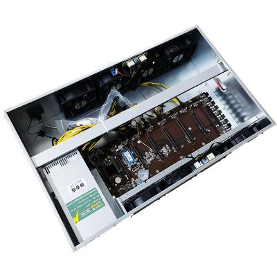 China Server Chassis 8 Mute Graphics Card Deck Supports 3060 3070 3080 Ultra Mute 8K Graphics Deck for sale