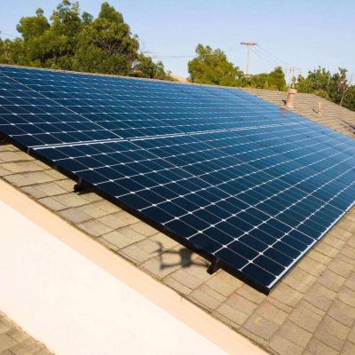 China Solar Power System China Wholesales Half Cut Solar Panel PERC Risen Longi 550w 660w All Black Solar Panel For Solar Energy System for sale